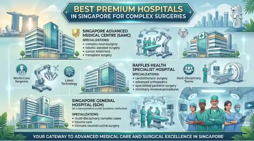 Best Premium Hospitals in Singapore for Complex Surgeries