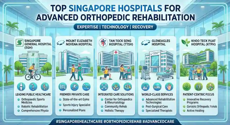 Top Singapore Hospitals for Advanced Orthopedic Rehabilitation