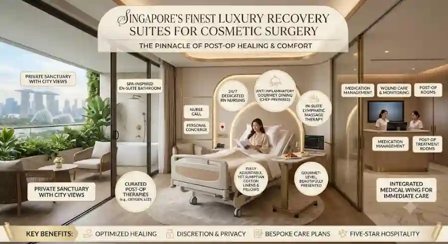 Best Luxury Recovery Suites for Cosmetic Surgery in Singapore