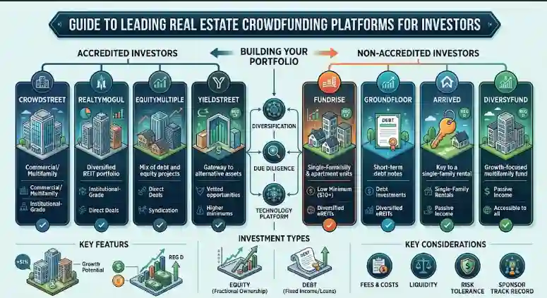 Best Real Estate Crowdfunding Platforms for Investors
