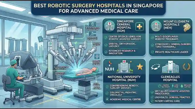 Best Robotic Surgery Hospitals in Singapore for Advanced Medical Care