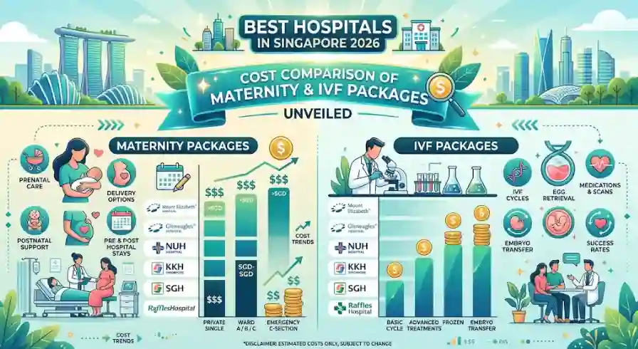 Best Hospitals in Singapore 2026: Cost Comparison of Maternity & IVF Packages Unveiled