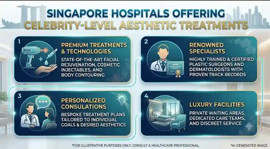 Singapore Hospitals Offering Celebrity-Level Aesthetic Treatments
