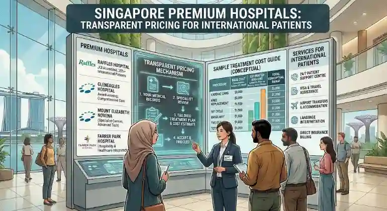 Singapore Premium Hospitals with Transparent Pricing for International Patients