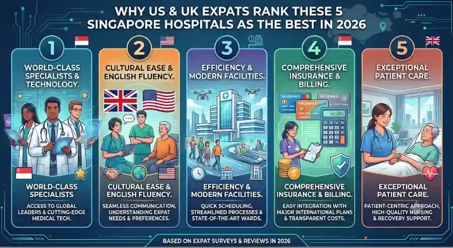 Why Us And UK Expats Rank These 5 Singapore Hospitals As the Best in 2026