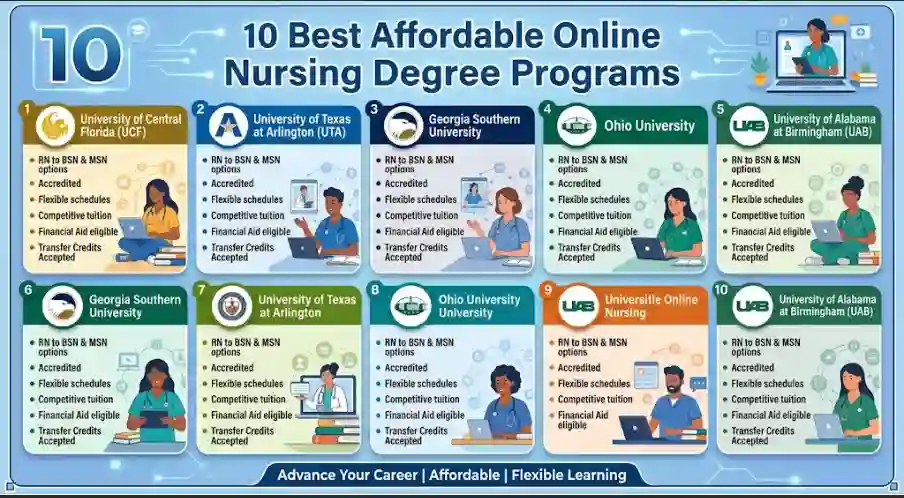 10 Best Affordable Online Nursing Degree Programs